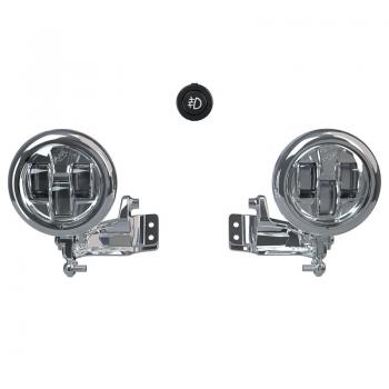 PATHFINDER S LED DRIVING LIGHT MOUNTS - BADLANDS - CHROM