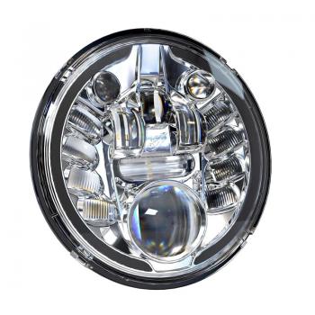 PATHFINDER 7" ADAPTIVE LED ECE HEADLIGHT - CHROME