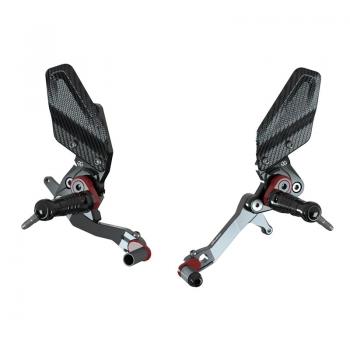 PERFORMANCE ADJUSTABLE REARSETS - FTR 1200 - BY GILLES TOOLING