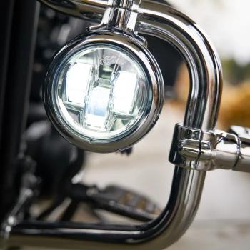 PATHFINDER LED DRIVING LIGHT MOUNT - SCOUT 1250 - CHROME