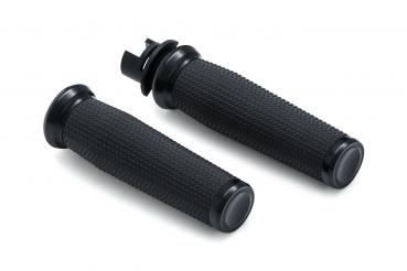 Thresher Grips - Satin Black - Indian Chief 2014-2017