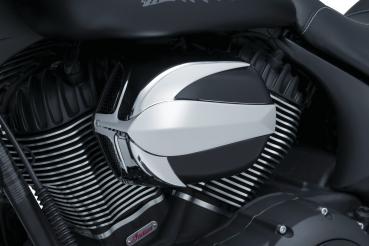 Signature Vantage Air Cleaner - Indian Chief - Chrom + Schwarz