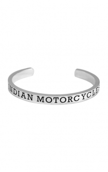 Indian Engraved Logo Cuff