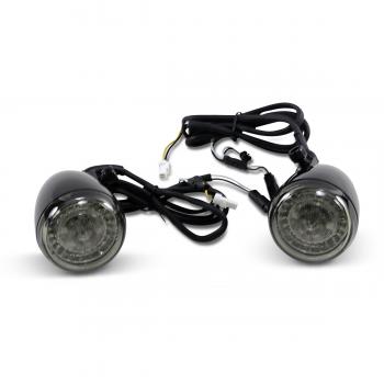 ProBEAM Dynamic Ringz LED Front Turn Signals - Black