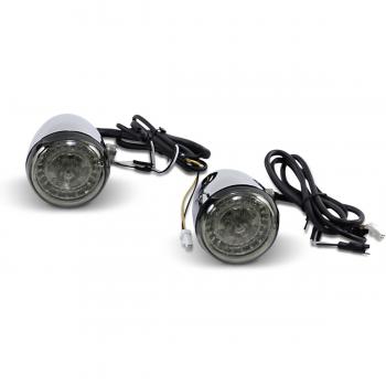 ProBEAM Dynamic Ringz LED Front Turn Signals - Chrom