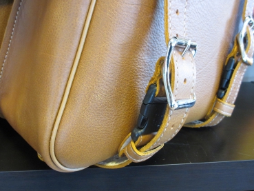 Taschenset Echtleder Slant - Desert Tan