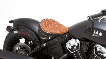 Corbin Classic Solo Seat - beheizt - Indian Scout Bobber