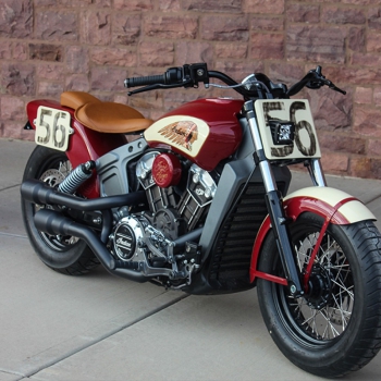 Klassic Sattel für Indian Scout