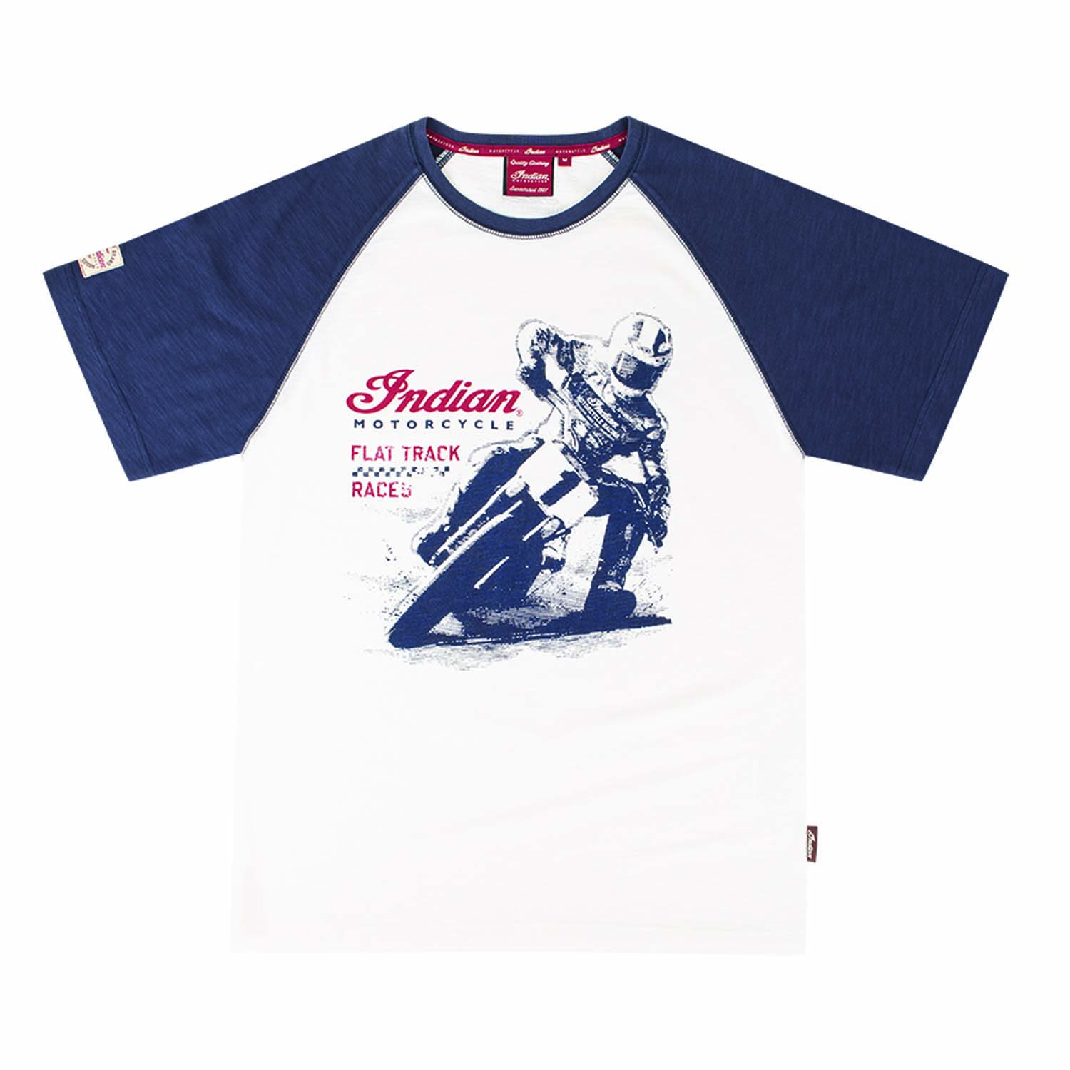 Indian-Only - MENS FLAT TRACK RACER TEE