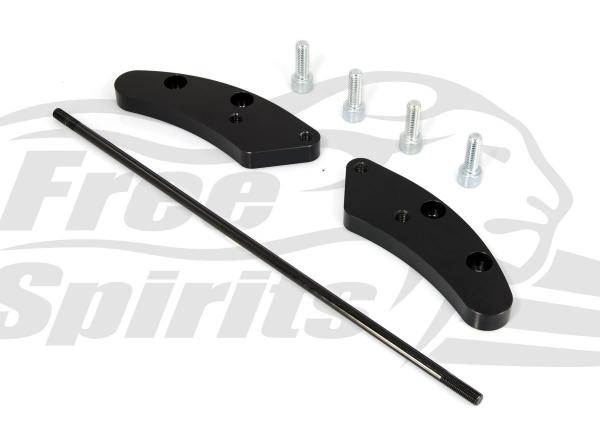 Extended Forward Controls Adaptor Plates for Scout + Sixty - 60 mm