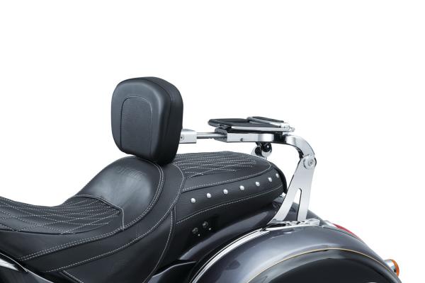 Multi-Purpose Backrest - Black + Chrome