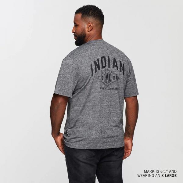 MENS IMC 1901 BLOCK TEE - GRAY