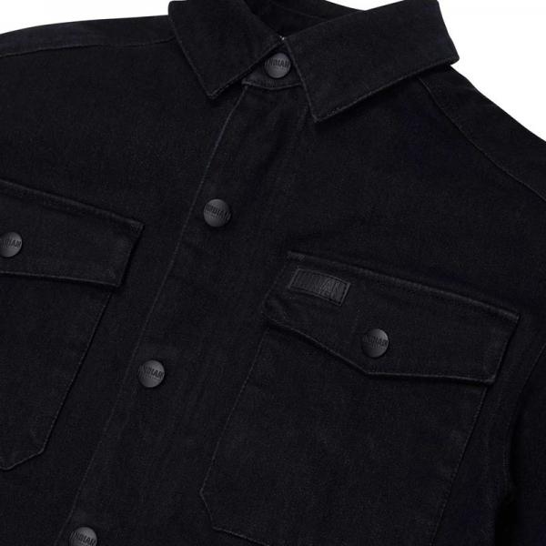 MENS CANYON DENIM OVERSHIRT CE - BLACK