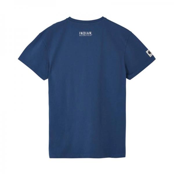 MENS COLORED IMC LOGO T-SHIRT - BLUE