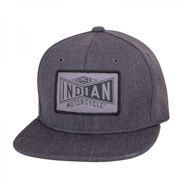 MIRROR PATCH FLEX FIT HAT - GRAY