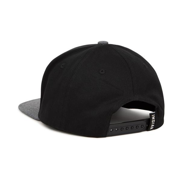 MENS MIRROR PATCH CAP - BLACK