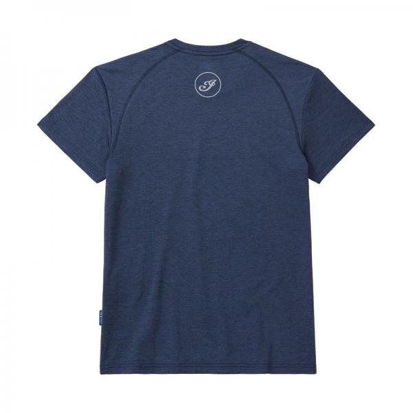 MENS RAGLAN ACTIVE TEE - BLUE