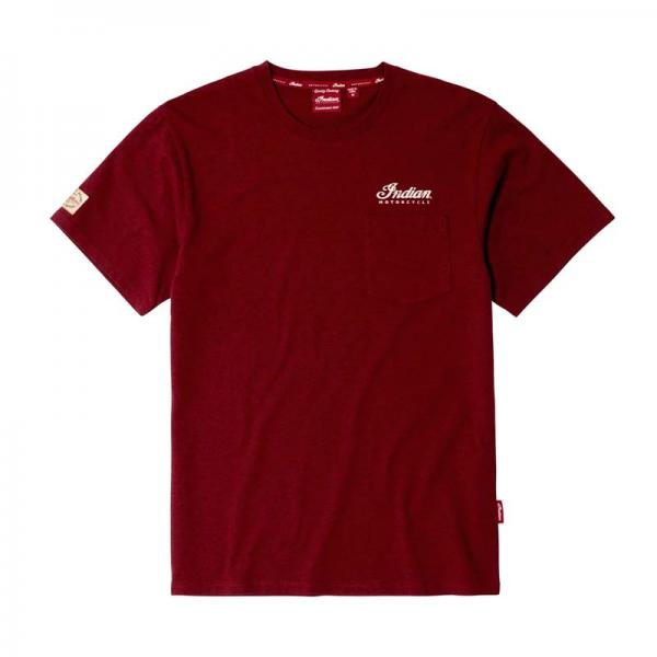 MENS SPIRIT LAKE TEE - PORT