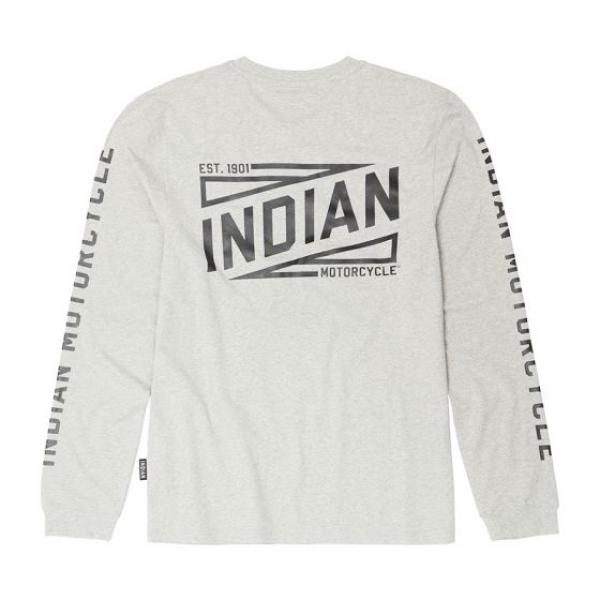 MENS ATHLETE LONG SLEEVE TEE - GRAY