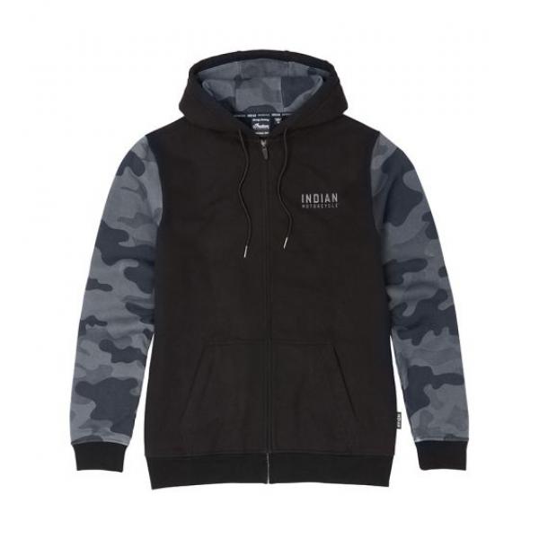 MENS IMC CAMO HOODIE - BLACK