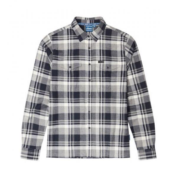 MENS TOLEDO PLAID SHIRT - BLUE