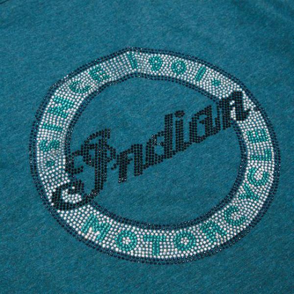 WOMENS DIAMANTE ICON TEE - GREEN