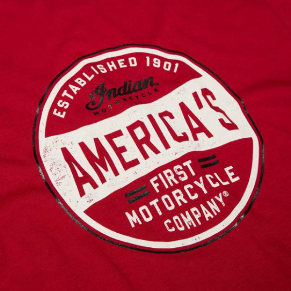 WOMENS AMERICAS FIRST T-SHIRT - RED