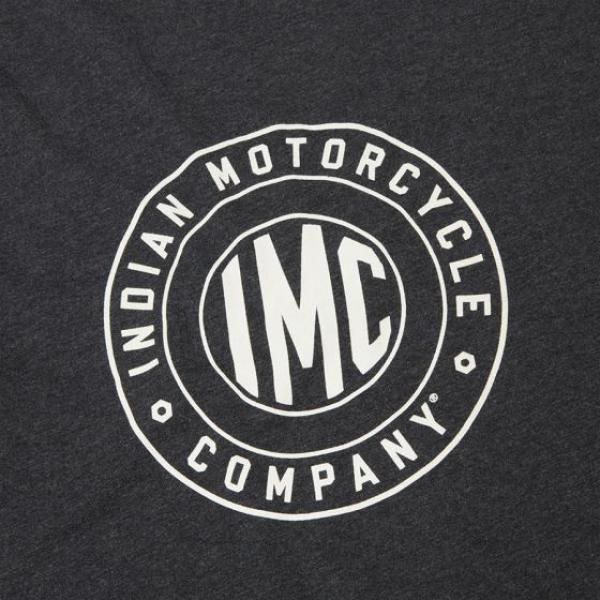 WOMENS IMC CIRCLE LOGO TEE - CHARCOAL