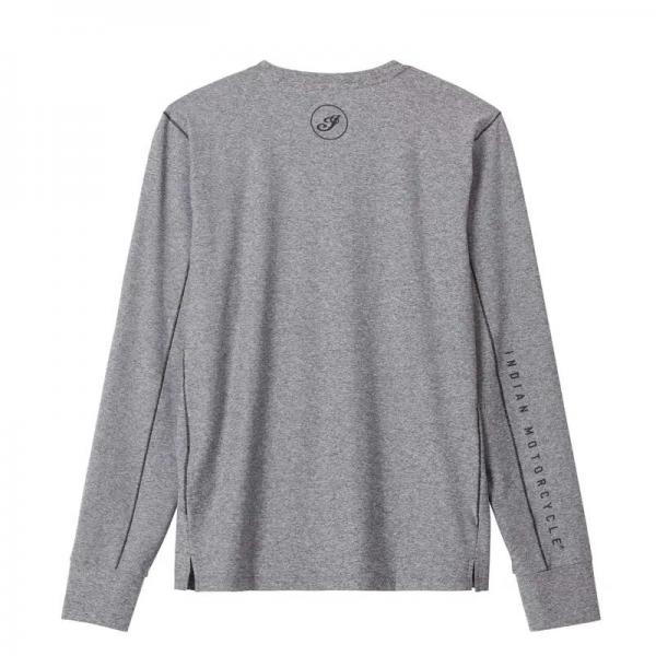 MENS LONG SLEEVE THUMBHOLE ATHLETE T-SHIRT - GRAY