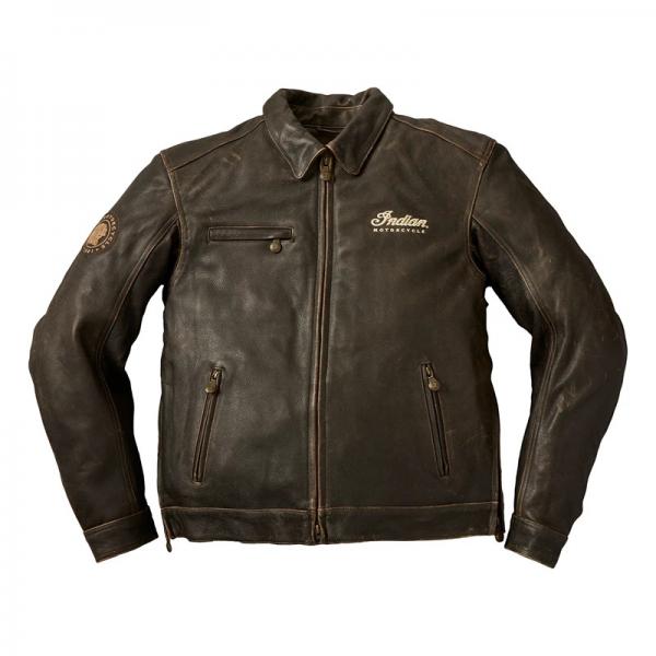 MENS CLASSIC JACKET 2 CE - BROWN LEATHER