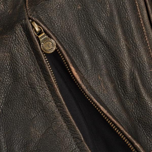 MENS CLASSIC JACKET 2 CE - BROWN LEATHER