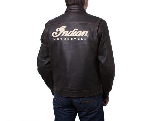 MENS CLASSIC JACKET 2 CE - BROWN LEATHER