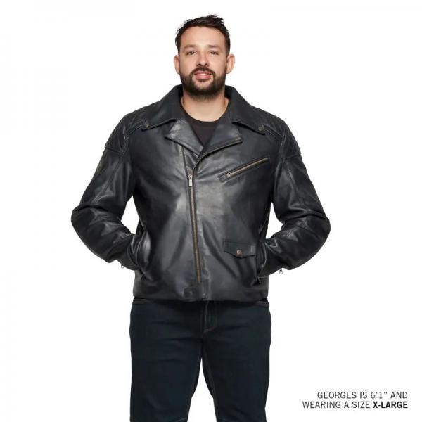 MENS BUCHANAN JACKET - BLACK