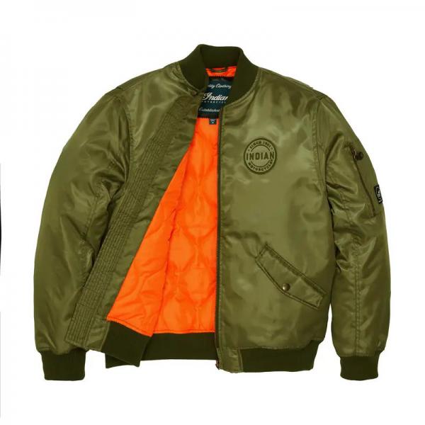 MENS ROCKFORD BOMBER - GREEN