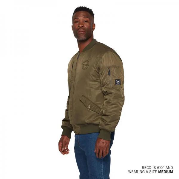 MENS ROCKFORD BOMBER - GREEN