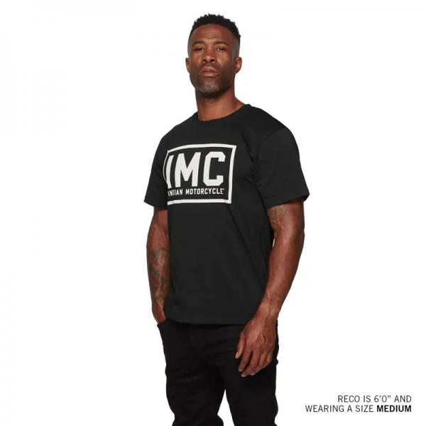 MENS RECTANGLE IMC T-SHIRT - BLACK