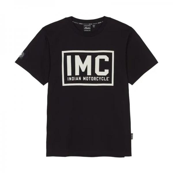 MENS RECTANGLE IMC T-SHIRT - BLACK