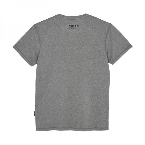 MENS ATHLETE LOGO PRINT T-SHIRT - GRAY