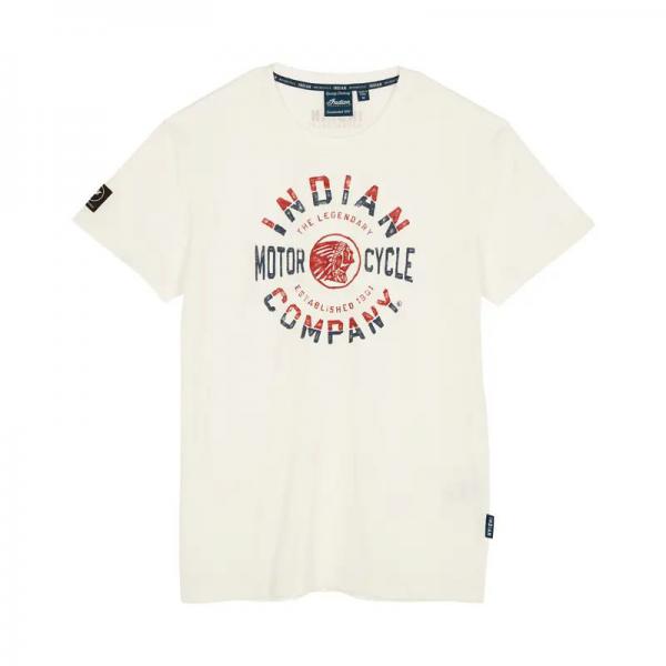 MENS CIRCLE LEGENDARY T-SHIRT - WHITE