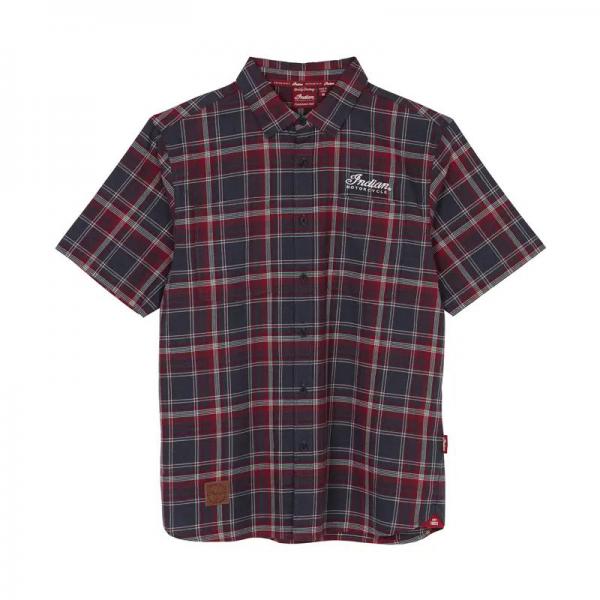 MENS SPRINGFIELD PLAID SHIRT - NAVY