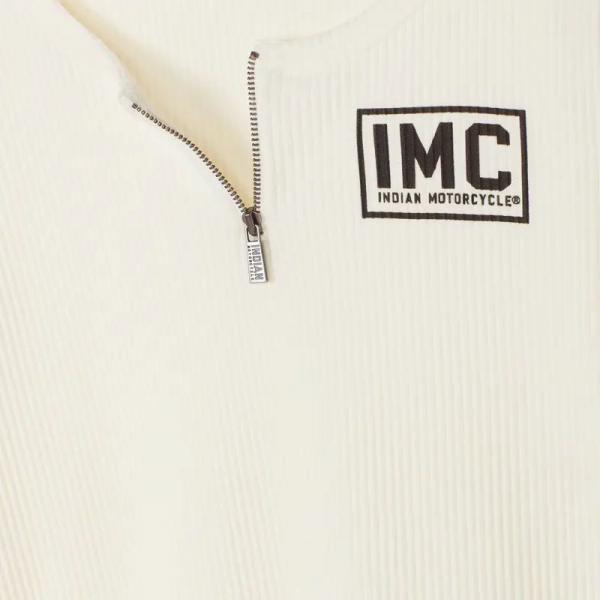 WOMENS IMC RACING 3/4 SLEEVE T-SHIRT - WHITE