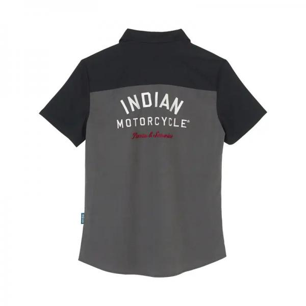 WOMENS GARAGE SHIRT - GRAY