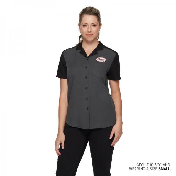 WOMENS GARAGE SHIRT - GRAY