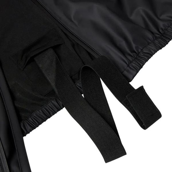 UNISEX RAIN SUIT JACKET - BLACK