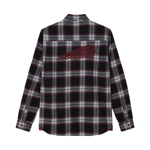 MENS MEMPHIS PLAID SHIRT - RED