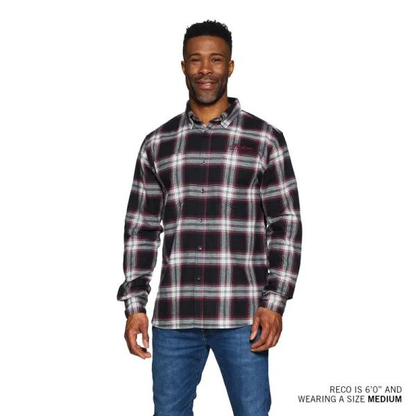 MENS MEMPHIS PLAID SHIRT - RED