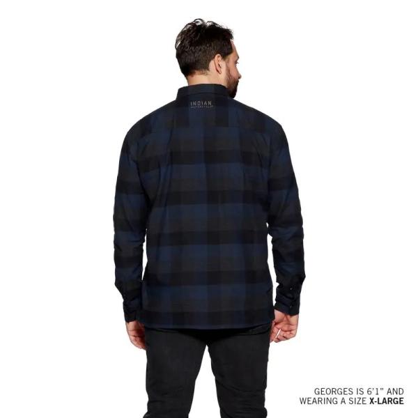 MENS DALLAS PLAID SHIRT - BLUE