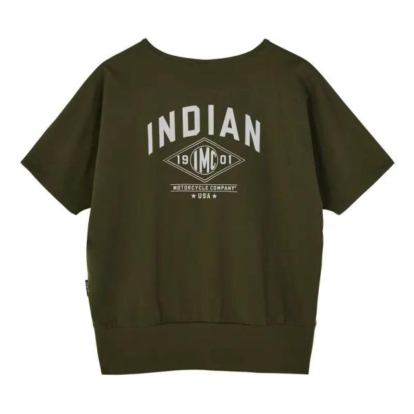 WOMENS 1902 IMC BANDED T-SHIRT - GREEN