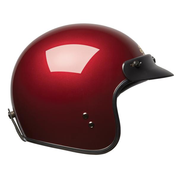 RETRO OPEN FACE HELMET V2 - RED