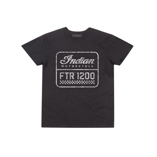 MENS FTR 1200 ECRU LOGO TEE - BLACK